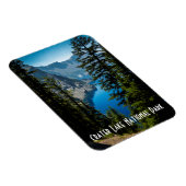 Kratersee Nationalpark Landschaftliches Foto Magnet (Rechte Seite)