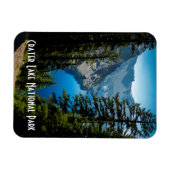 Kratersee Nationalpark Landschaftliches Foto Magnet (Horizontal)