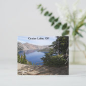 Kratersee, OR Postkarte (Stehend Vorderseite)