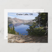 Kratersee, OR Postkarte (Vorne/Hinten)