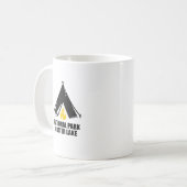 Kratersee - Oregon Kaffeetasse (Vorderseite Links)