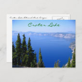 Kratersee Postkarte (Vorne/Hinten)