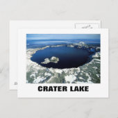 Kratersee Postkarte (Vorne/Hinten)