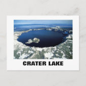 Kratersee Postkarte (Vorderseite)