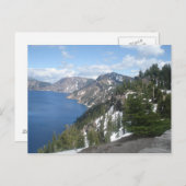 Kratersee Postkarte (Vorne/Hinten)