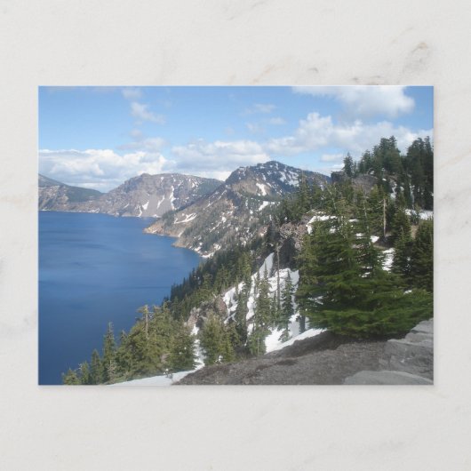 Kratersee Postkarte (Vorderseite)