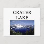 Kratersee Postkarte (Vorderseite)