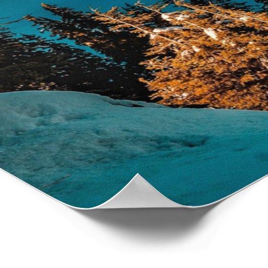 Kratersee Süd-Oregon-Poster Poster (Ecke)