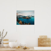 Kratersee Süd-Oregon-Poster Poster (Küche)