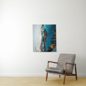 Kratersee Süd-Oregon Wandteppich (Beispiel)