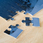 Kratersee Süd-Zentralregon im Winter Puzzle (Seite)