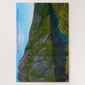 Kratersee Tasmania Jigsaw Puzzle (Vertikal)