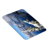 Kratersee, Winter, Nationalpark, Oregon Magnet (Rechte Seite)