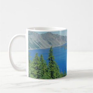 Kratersee Wraparound Landschaftliches Foto  Kaffeetasse