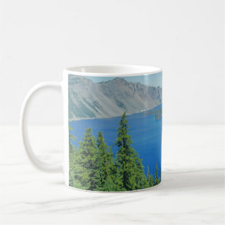 Kratersee Wraparound Landschaftliches Foto Kaffeetasse