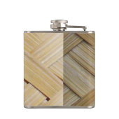 Kratip Thai Lao Isan Bamboo Rice Basket Flachmann (Rückseite)