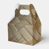 Kratip Thai Lao Isan Bamboo Rice Basket Geschenkschachtel (Rückseite)