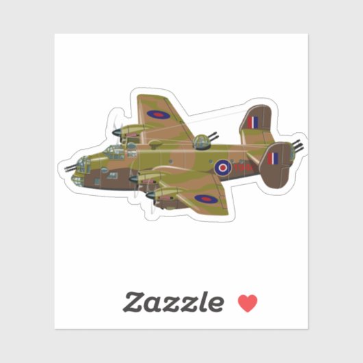 Kratoon Retrobomber Aufkleber (Blatt)