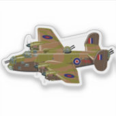 Kratoon Retrobomber Aufkleber (Vorderseite)