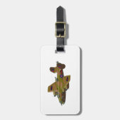 Kratoon Retrobomber Gepäckanhänger (Vorderseite vertikal)