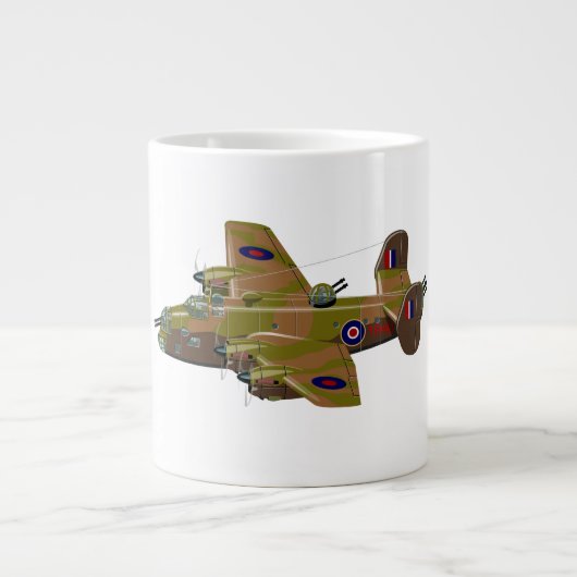 Kratoon Retrobomber Jumbo-Tasse (Vorderseite)