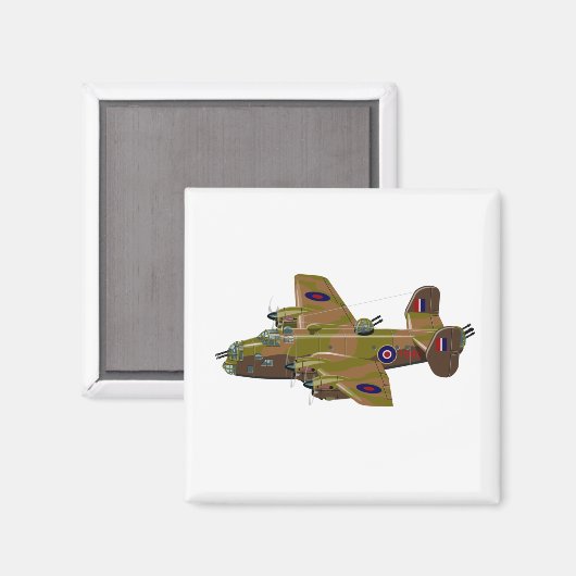 Kratoon Retrobomber Magnet (Vorderseite/Rückseite)