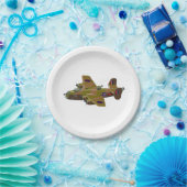 Kratoon Retrobomber Pappteller (Party)