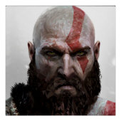 Kratos, Low Poly -, Plakat 50.8cm x 50.8cm Poster (Vorderseite)