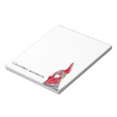 Kratzen aus Hühnerpapier lustig witzig Notizblock (Rotiert)