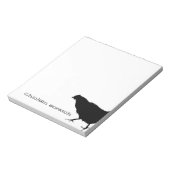 Kratzen-Papiertüte aus schwarzer Silhouette Notizblock (Rotiert)