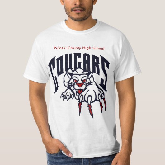 Kratzendes Puma-Logo T-Shirt (Vorderseite)
