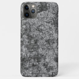 Kratzer auf einem leicht gepunkteten Grau Case-Mate iPhone Hülle