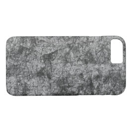 Kratzer auf einem leicht gepunkteten Grau Case-Mate iPhone Hülle