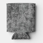 Kratzer auf einem leicht gepunkteten Grau Dosenkühler (Vorderseite)