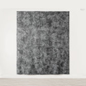 Kratzer auf einem leicht gepunkteten Grau Wandteppich (Vorderseite)