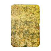 Kratzer auf einem leicht gepunkteten Ocher Badematte (Vorderseite Vertikal)