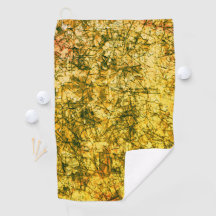 Kratzer auf einem leicht gepunkteten Ocher