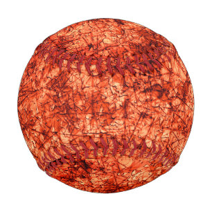 Kratzer auf einer leicht gepunkteten Koralle Baseball