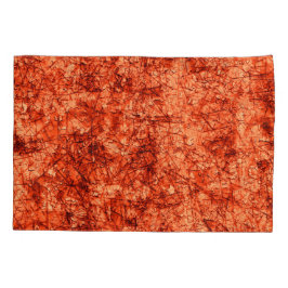 Kratzer auf einer leicht gepunkteten Koralle Kissenbezug