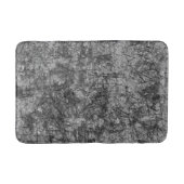 Kratzer auf leicht gepunktet grau bis schwarz badematte (Vorderseite)