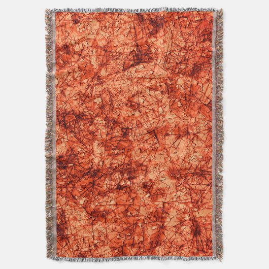 Kratzer auf leicht gepunktetem Korallenhintergrund Decke (Vorderseite Vertikal)