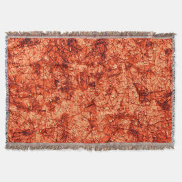 Kratzer auf leicht gepunktetem Korallenhintergrund Decke