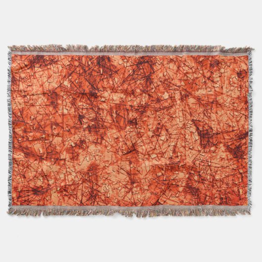 Kratzer auf leicht gepunktetem Korallenhintergrund Decke (Vorderseite)