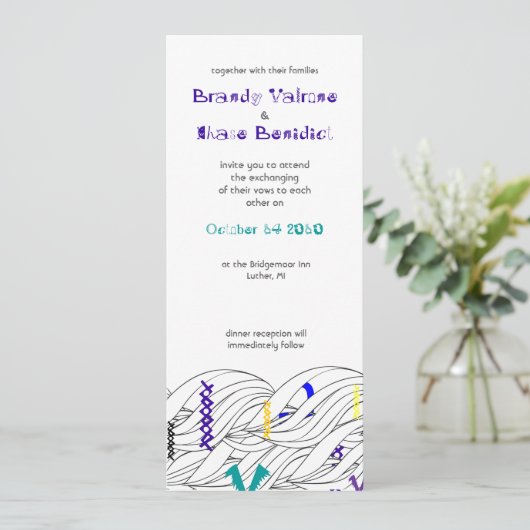 Kratzer Einladung (Stehend Vorderseite)