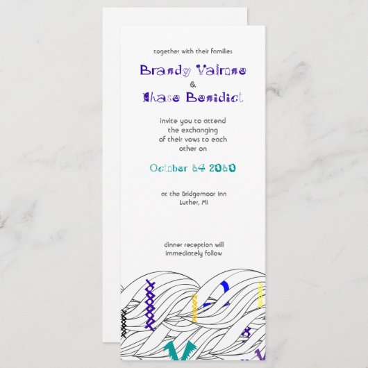 Kratzer Einladung (Vorne/Hinten)