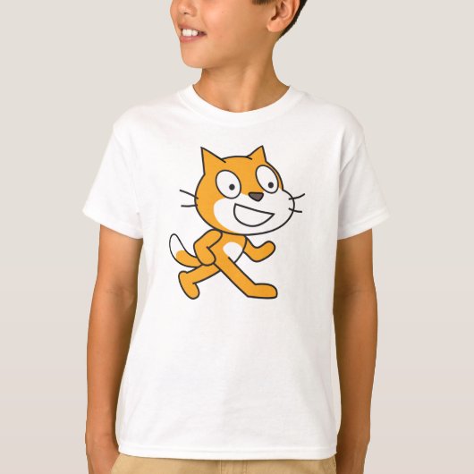 Kratzer-Katzen-Shirt (Kinder) T-Shirt (Vorderseite)