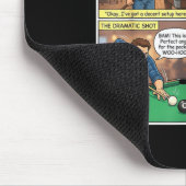 Kratzer wieder ol lustiger Comic Mousepad (Ecke)