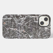 Kratzgraffiti iPhone Hülle (Rückseite (Horizontal))