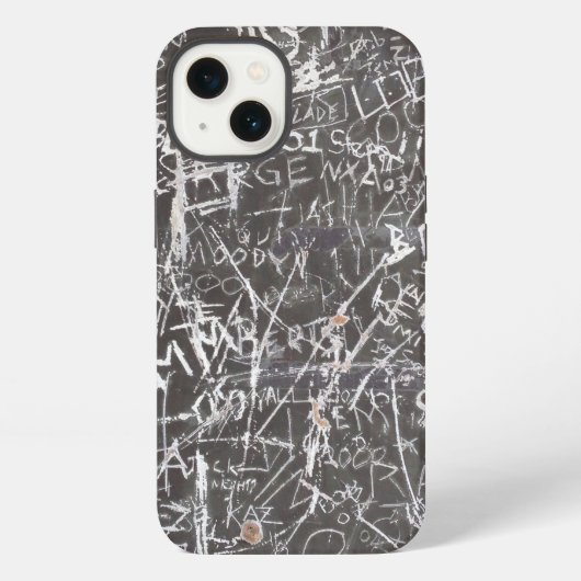 Kratzgraffiti iPhone Hülle (Rückseite)