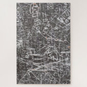 Kratzgraffiti Puzzle (Vertikal)